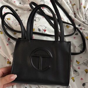 Telfar Black Mini Bag